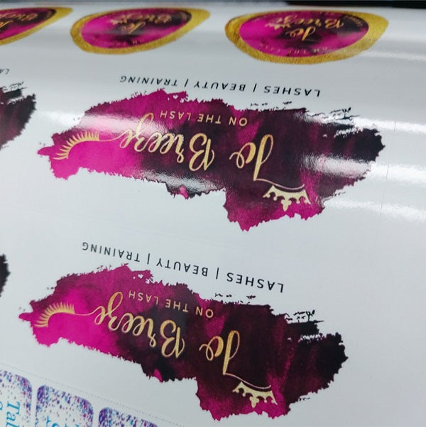 Custom Stickers & Personalized Labels – Design Your Own With Logo, Text & Image – Oval, 2x1 Inch, 100-500 Packs