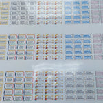 Stick On Clothing Labels - Washable No-Ironing Personal Stickers