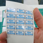Stick On Clothing Labels